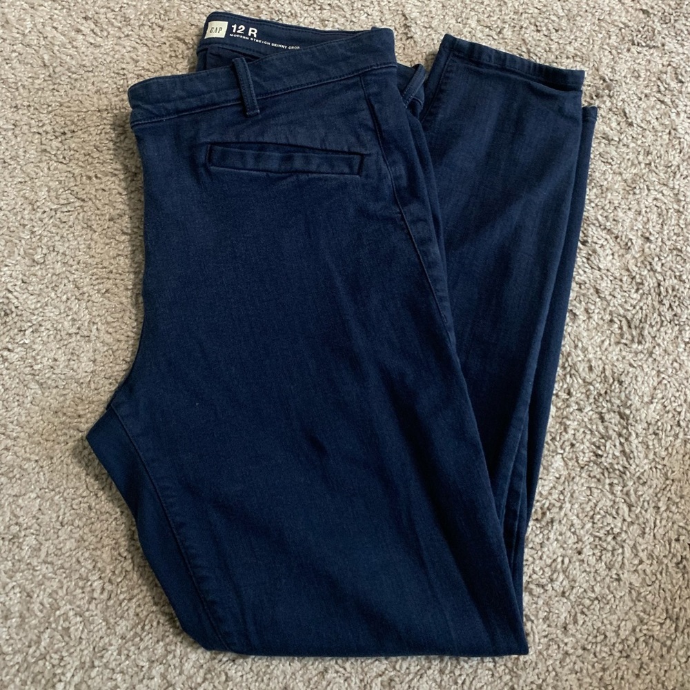 Navy blue work pants